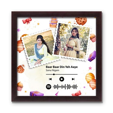 Customised Spotify Music Wall Collage Photo Frame