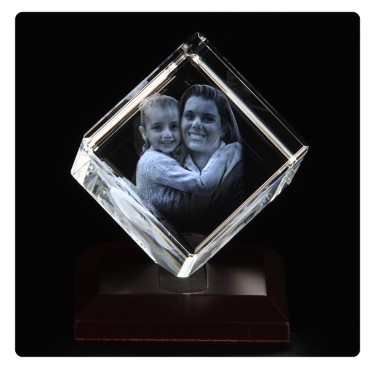 3D Laser Engraved Crystal