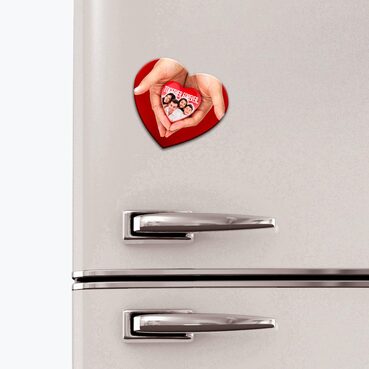 Heart Shape Fridge Magnet a