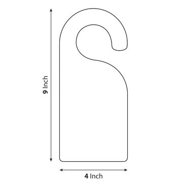 Custom Printable Door Hanger