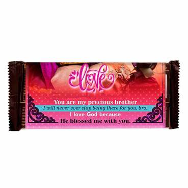 Personalised Chocolate Wrapper with Large Chocolate for any Occasion