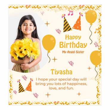 Personalised Chocolate Wrapper with Large Chocolate for Gift for Birthday
