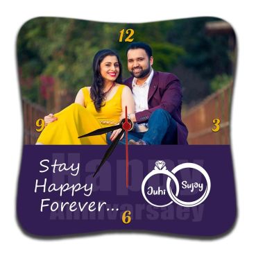 Customized Gift Clock for Wedding