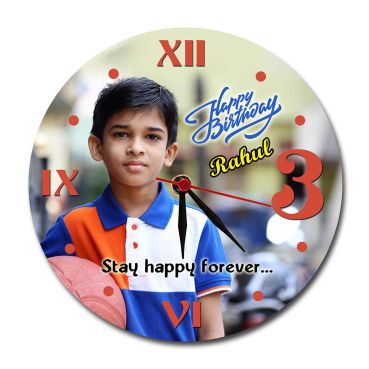 Photo Wall Clocks Birthday Gift for Boyfriend