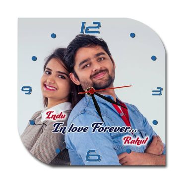 Personalized Picture Clock Gift for Girls
