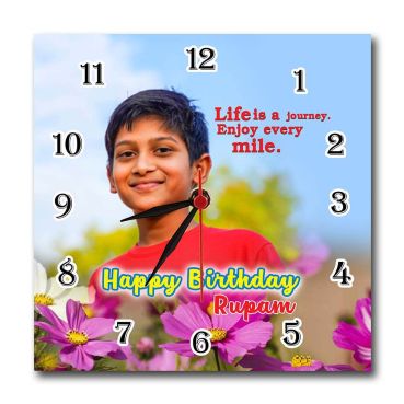 Customised Gifts for Birthday Wall Clock123