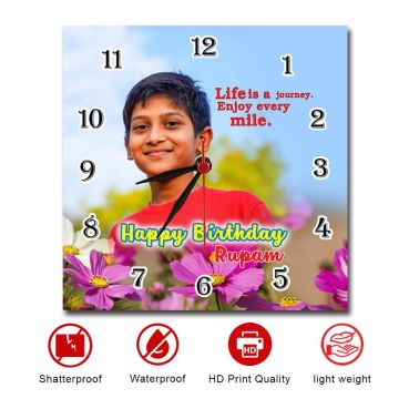 Customised Gifts for Birthday Wall Clock123