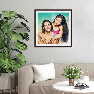 Unique Customised Digital Painting Photo Frames