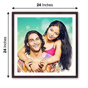 Unique Customised Digital Painting Photo Frames