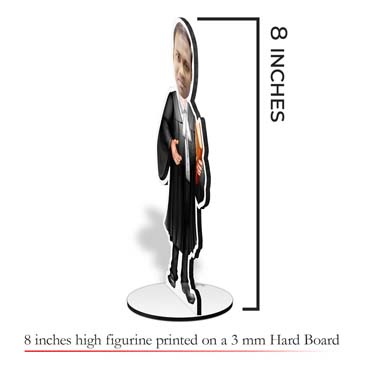 Personalized Single Caricature For Male Lawyer