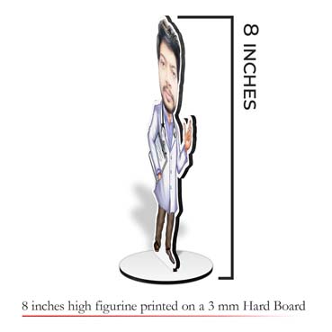 Personalised Doctor Caricature For Boys