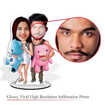 Personalised Caricature For Cute Couple