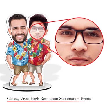 Personalised Caricature for Party Boys