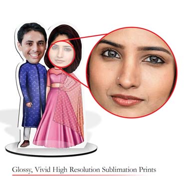 Personalised Caricature for Indian Couple