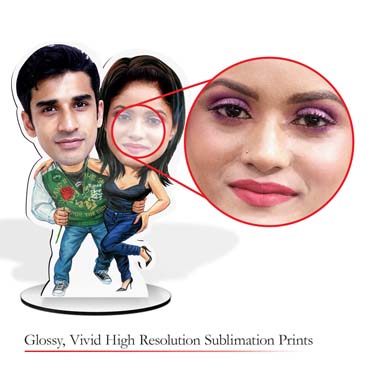 Personalised Caricature for Party Couple