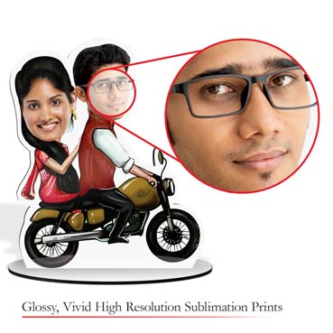 Personalised Caricature for Bullet Couple