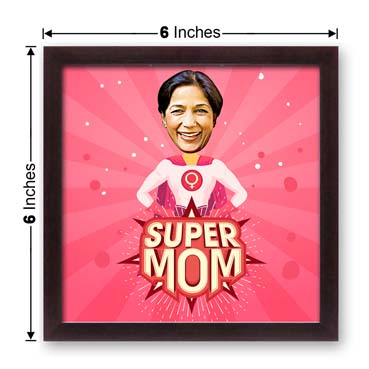 Super Mom Caricature Frame
