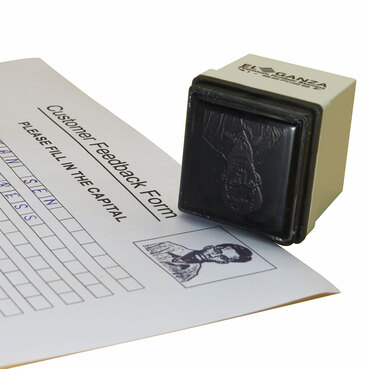 Made to Order Pre-Inked Round Stamp (31 x 31 mm)