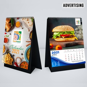 Office Desk Calendar Personalized with Photos, Logos & Texts