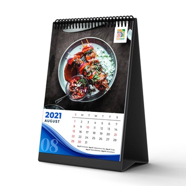 Office Desk Calendar Personalized with Photos, Logos & Texts