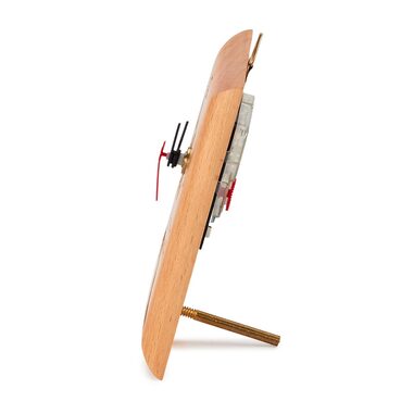 Personalized Wooden Desktop Clock for Business Gifting