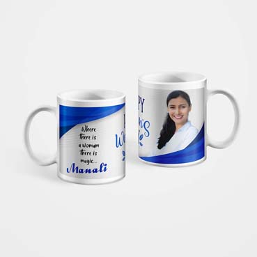 Eye Soothing White Custom Printable Coffee Mugs