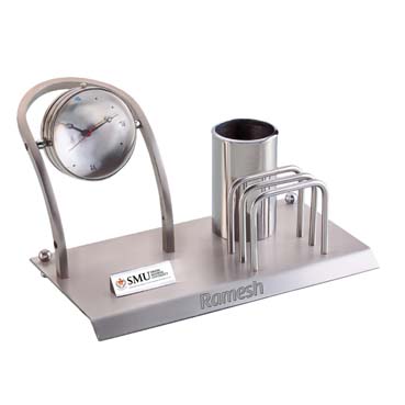 4 in 1 Desktop Gift with Rotating Clock