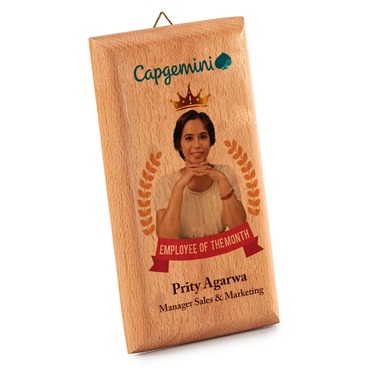 Full HD Color Personalised Wooden Plaques 7'x4'C
