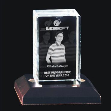 Exquisite Personalized 3D Crystals Awards