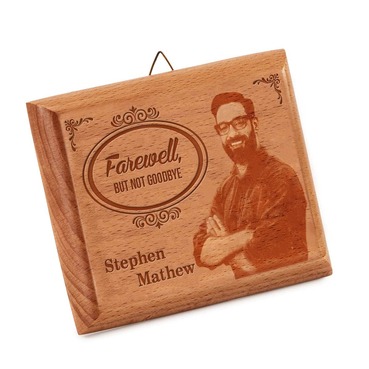 Perfect Personalized Wooden Photo Plaque as Gift (5PCS)