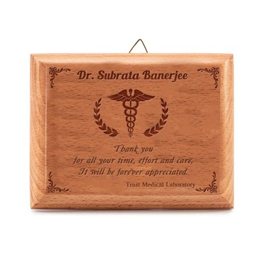 Perfect Personalized Wooden Photo Plaque as Gift (3PCS)