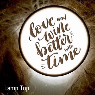 Customised Cylindrical 3D Photo Lamp Gift for Couple