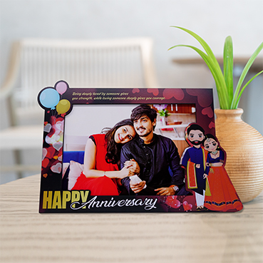 Anniversary Couple Photo Frame