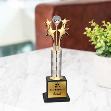 Custom Made Winner Diamond with Shinning Star for Corporate Award (15 inch)