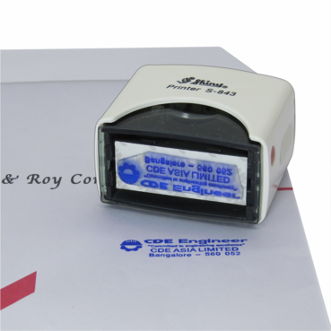 Customised Self-inking Stamps 47x18mm